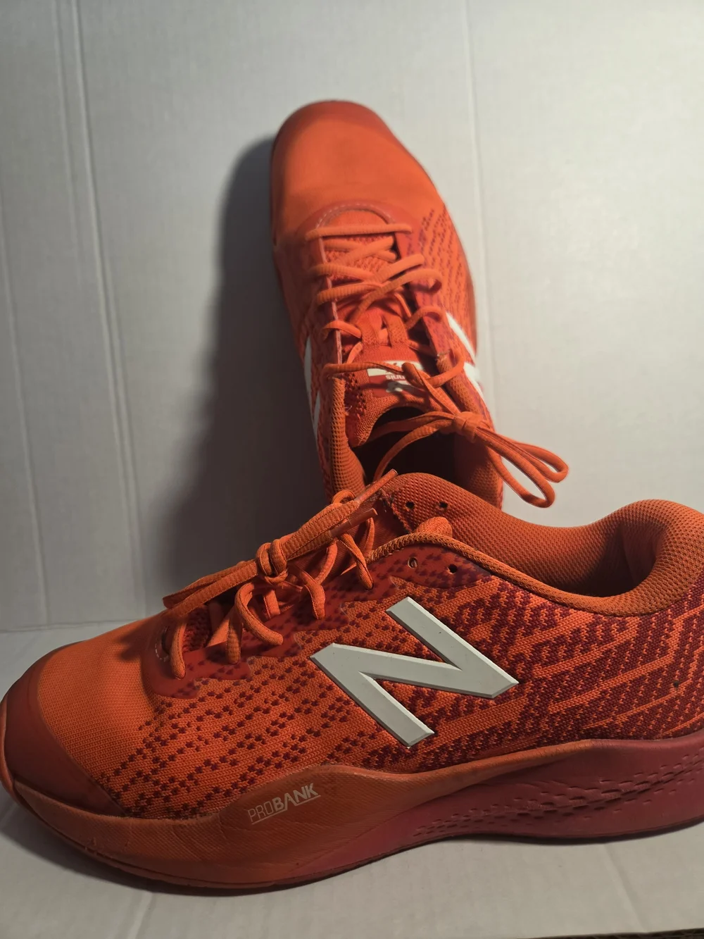 New Balance Orange Men Athletic Sneakers